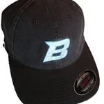 Bomber Football Adult Port Authority Brown FlexFit Hat