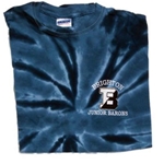 Brighton Junior Barons Adult Navy Tye Dye T