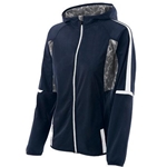 Brighton Track &amp; Field/Cross Country Ladies Holloway Navy/White Fortitude Jacket