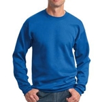 WITA Mens Royal Blue Crewneck Sweatshirt