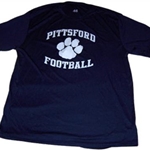 Pittsford Football Adult Navy A4 Performance Tee