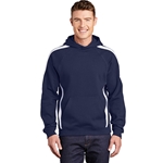 Pittsford LAX Adult Blue White Pullover Hooded Sweatshirt