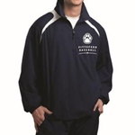 Pittsford Panthers Baseball Adult Navy Half Zip Jacket