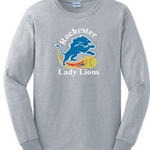 Rochester Lady Lions Adult L/S 100% Cotton Tee