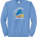 Rochester Lady Lions Adult Crewneck Sweatshirt