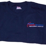 Custom Courier Solutions Adult Pocket T Shirt