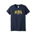*New* St. Rita School Youth Triblend T-Shirt - $14.00