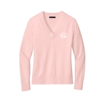 Brooks Brothers Women's Cotton Stretch V-Neck Sweater - $74.00