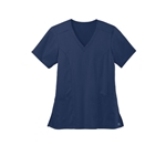 WonderWink Women's Premiere Flex V-Neck Top - $33.88 (price includes embroidered logo)