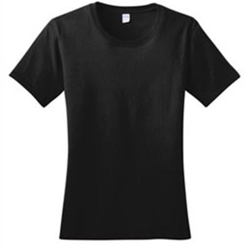BHS Production Crew Black Ladies Ring Spun Cotton T-Shirt