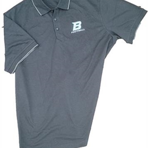 Bomber Football Mens Port Authority Rapid Dry Tipped Polo