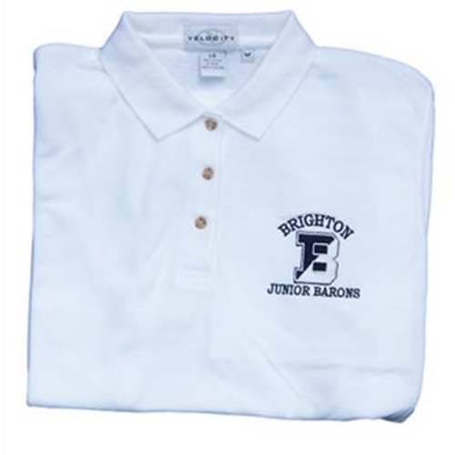 Brighton Junior Barons Ladies White Golf Shirt