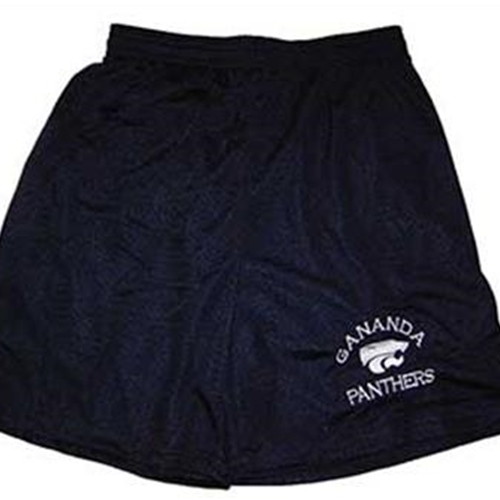 Gananda Football Youth Navy 6" Shorts