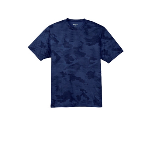 Pittsford Panthers Baseball Adult Navy CamoHex Tee
