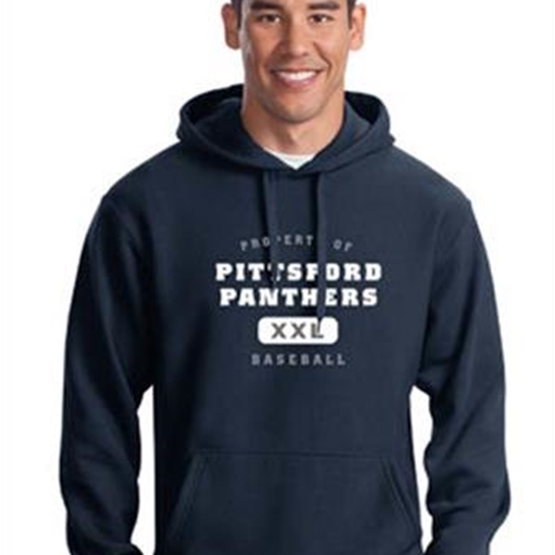 Pittsford Panthers Baseball Adult Navy Hoodie