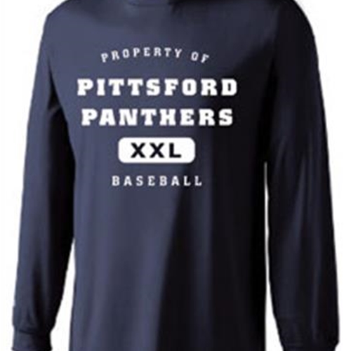 Pittsford Panthers Baseball Youth Long Sleeve T-Shirt