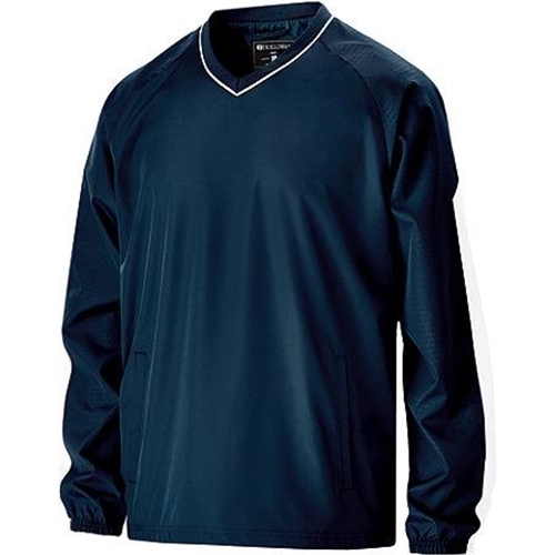 Pittsford Panthers Baseball Adult Navy/White Holloway Bionic Pullover Windshirt