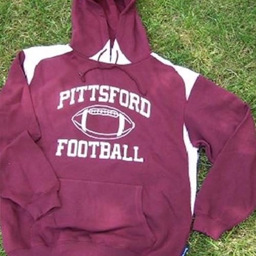 Pittsford Panthers Football Youth Two Color Hooded Sweatshirt