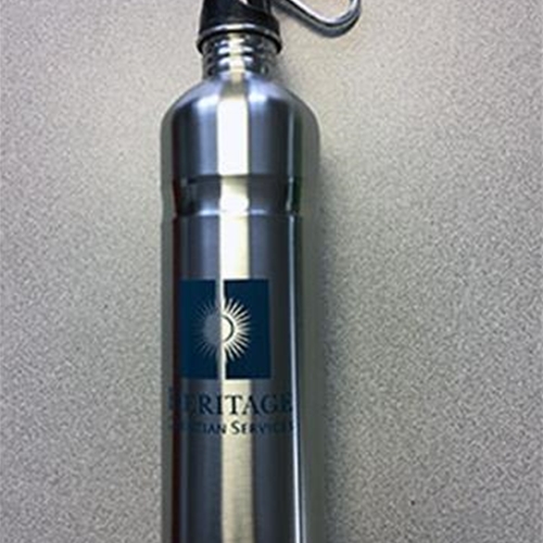 Heritage Christian Services Kodiak Stainleless Steel Hydration Bottle