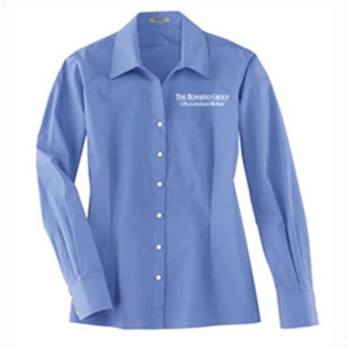 Bonadio Group Ladies River End Poplin Long Sleeve Shirt