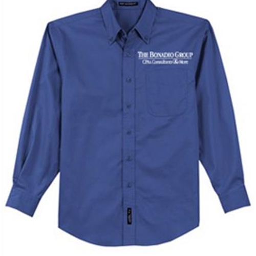 Bonadio Group Mens Long Sleeve Dress Shirt