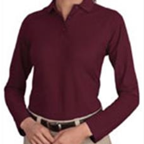 Provision Wear Ladies Long Sleeve Silk Touch Sport Shirt