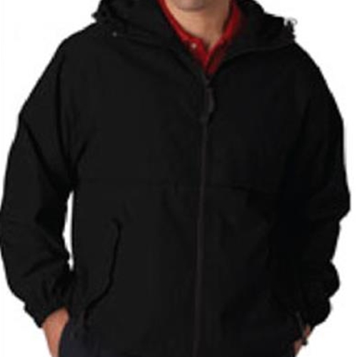 Provision Wear Mens Microfiber Zip Front Hooded Sweatshirt