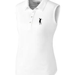 Billy D'Antonio Ladies Cutter and Buck Sleeveless Polo - $65.00