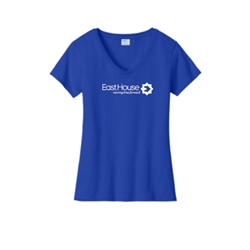 Ladies V-Neck T-Shirt - $12.50