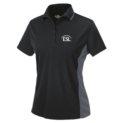 Ladies Color Blocked Wicking Polo - $40.00