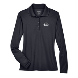 Ladies Pinnacle Performance Long Sleeve Polo - $30.00