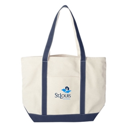 X-Large Cotton Canvas Tote Bag - $46.00
