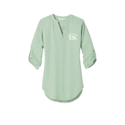 Port Authority Women's 3/4-Sleeve Tunic Blouse - $38.00 Value