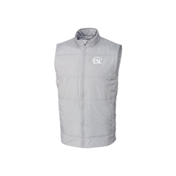 Cutter & Buck Stealth Quilted Men's Big & Tall Windbreaker Vest - $140.00